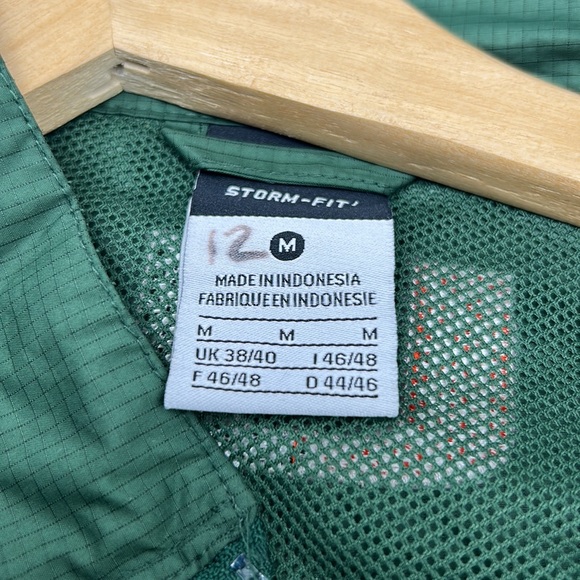 NIKE UNIVERSITY OF MIAMI HURRICANES STORM-FIT MENS SIZE MEDIUM JACKET - Picture 10 of 15